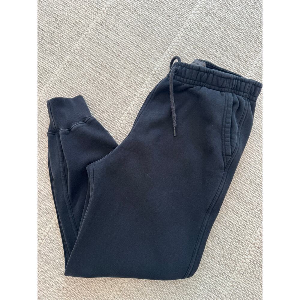 Abercrombie & Fitch Mens Signature Icon Jogger Sweatpants Black Size Medium $70